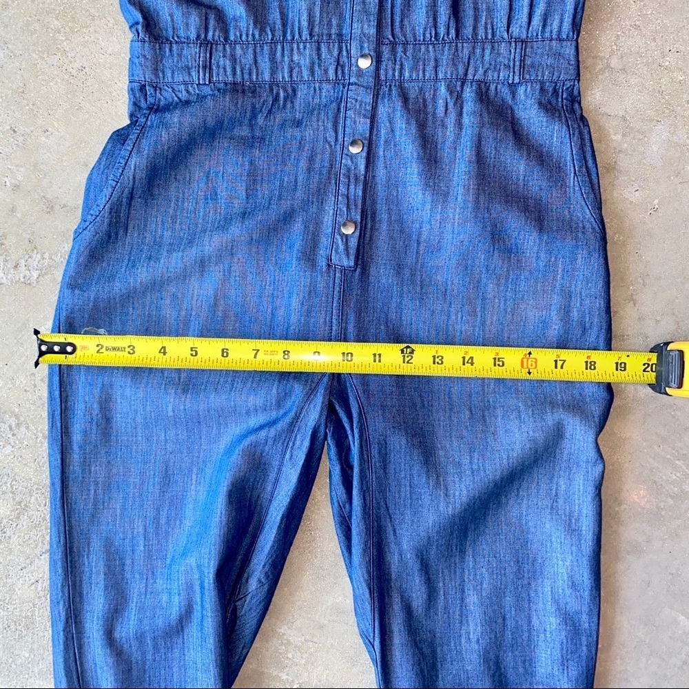 NWOT One Teaspoon Denim Long Sleeve Jumpsuit Size XS - Picture 14 of 16
